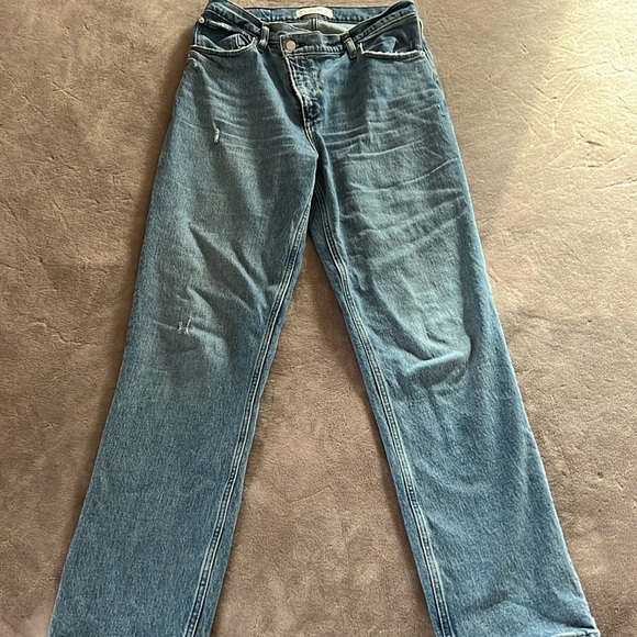 Abercrombie & Fitch 90’s Straight Ultra High Rise 29 8 - Picture 1 of 3